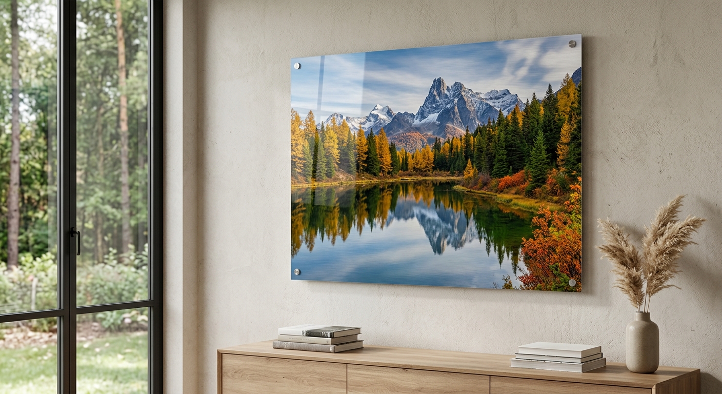 Landscape metal print